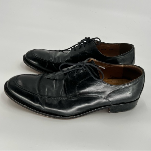 Mercanti Florentini black leather shoes size 9.5 - Picture 2 of 13